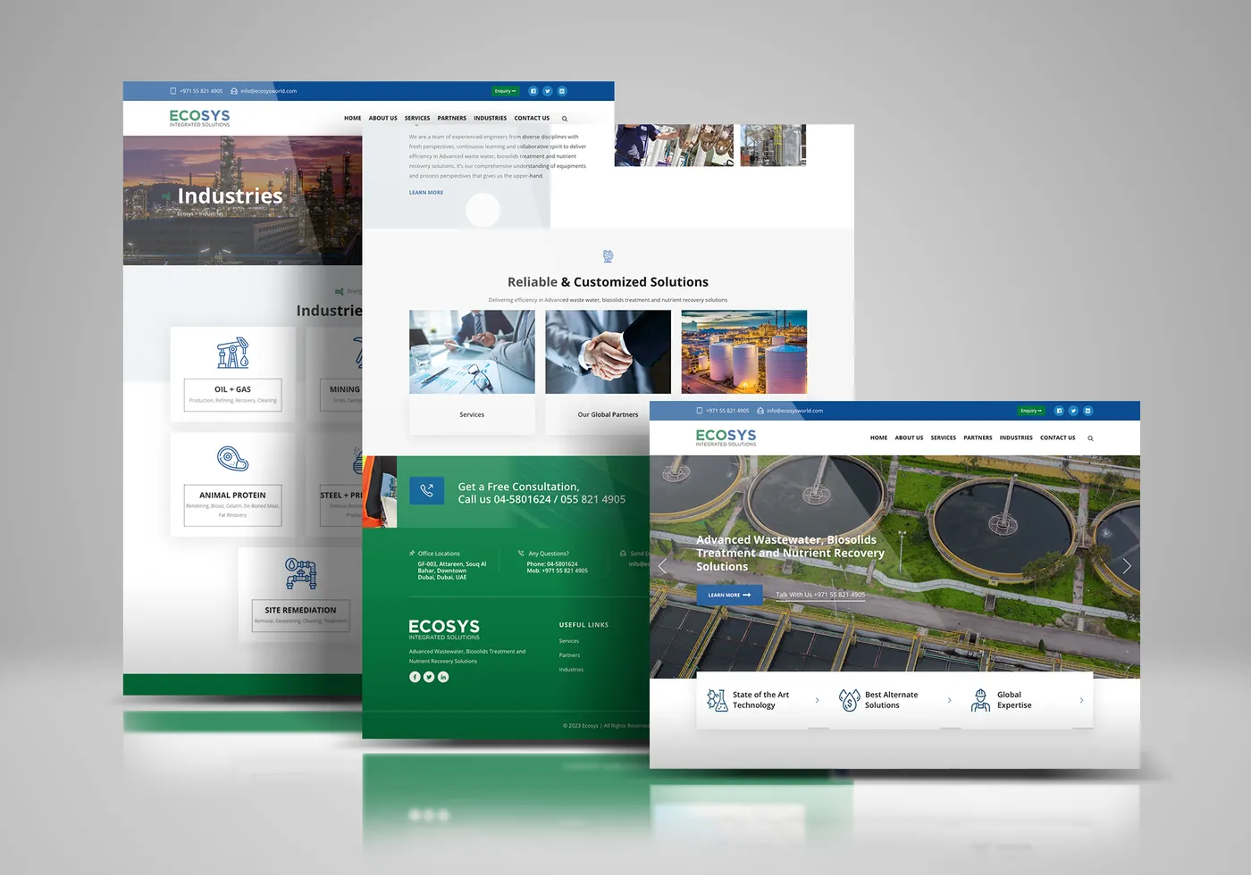 The card published for Ecosys Integrated Solutions on the ENH portfolio.